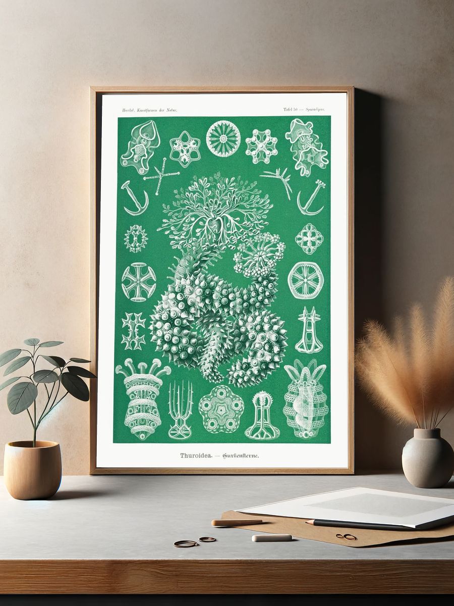 Thuroidea — Vintage Print. — room view 2