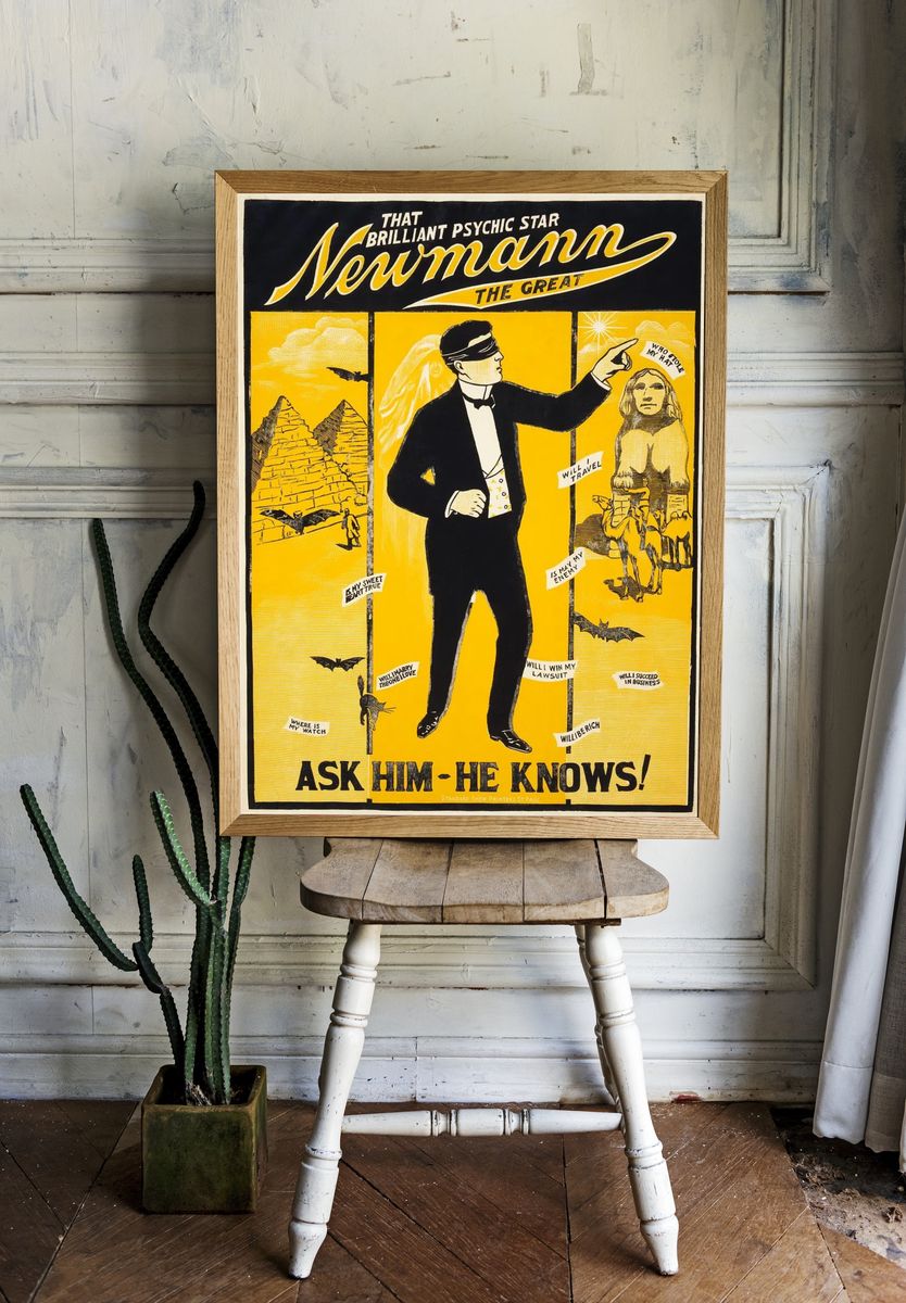 Newmann the Great — Vintage Print. — room view 1