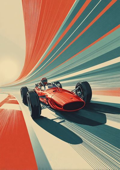 Vintage Racing Car