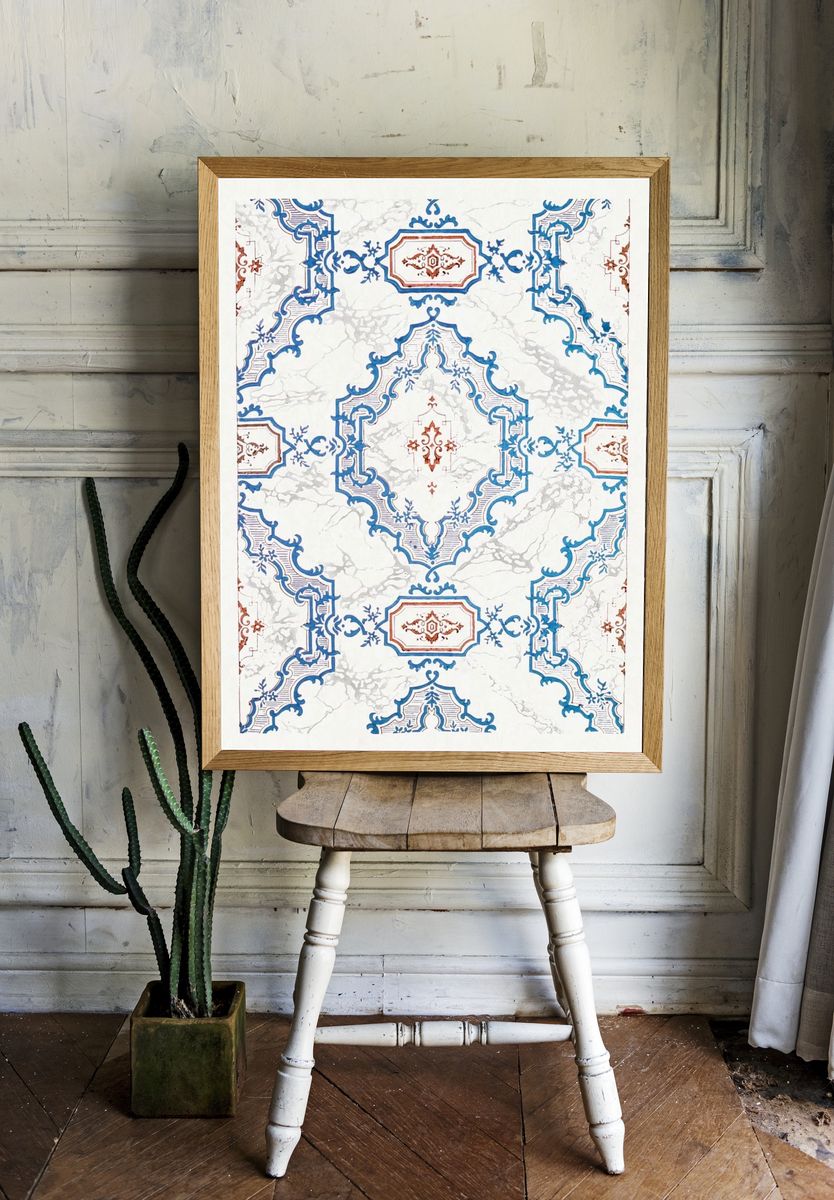 Entrance Hall Wallpaper Collins House. room preview