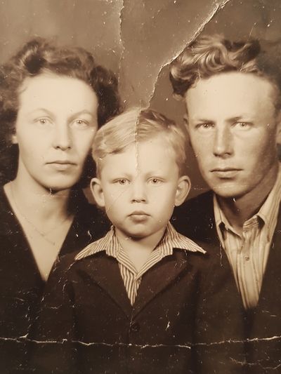 Vintage Family Portrait Poster.