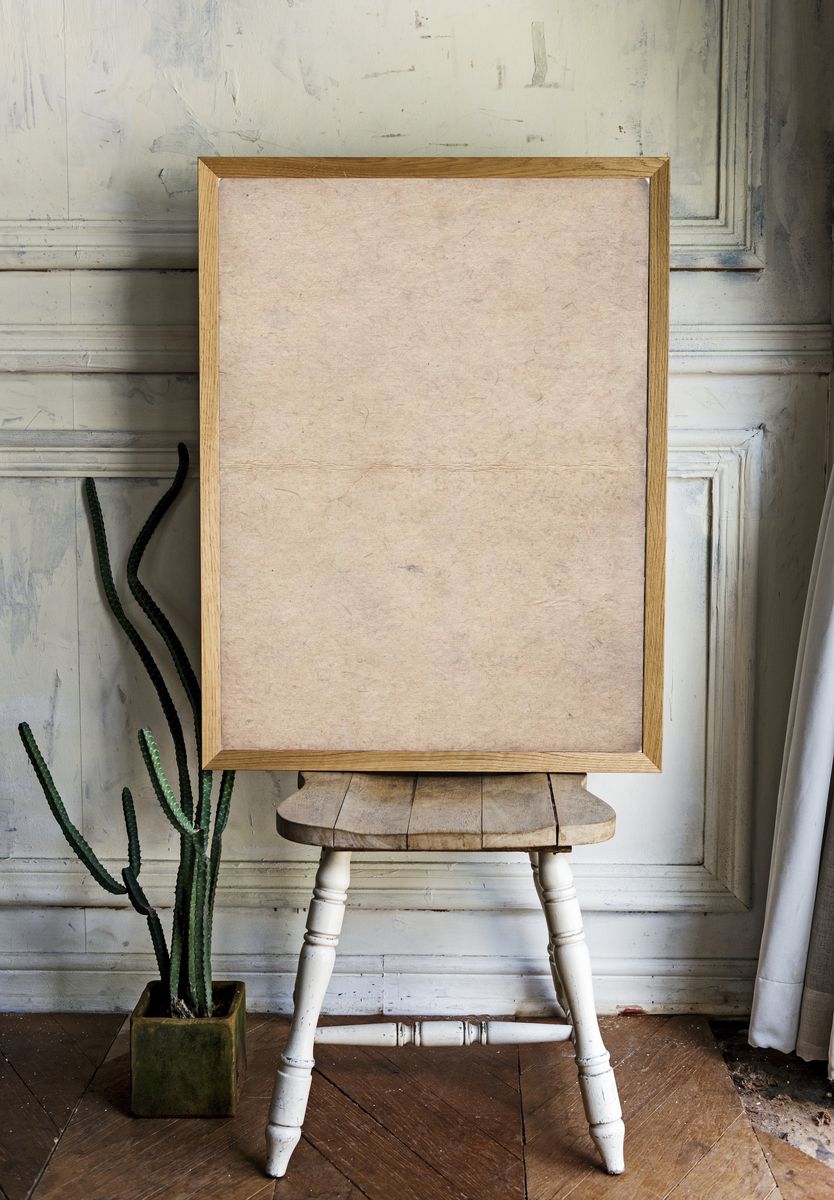 Vintage Textured Paper Poster room preview