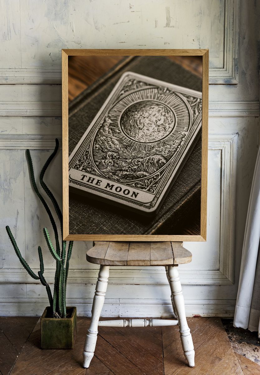 The Moon Tarot Poster. — room view 1