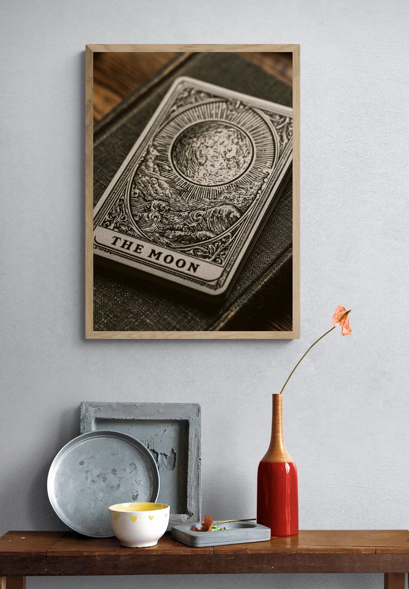 The Moon Tarot Poster. — room view 3