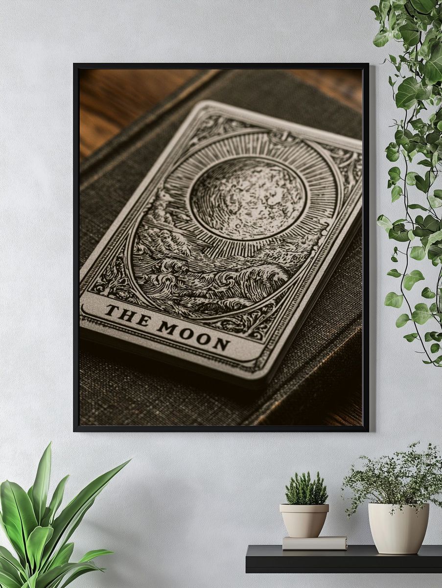 The Moon Tarot Poster. — room view 4