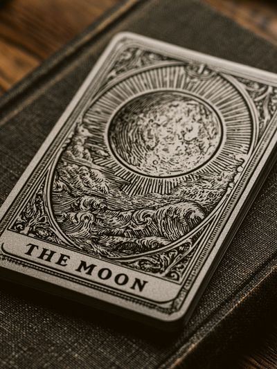 The Moon Tarot Poster.