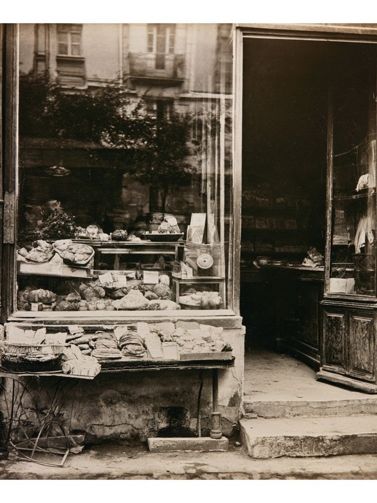 Vintage Bakery Shopfront Poster. poster detail