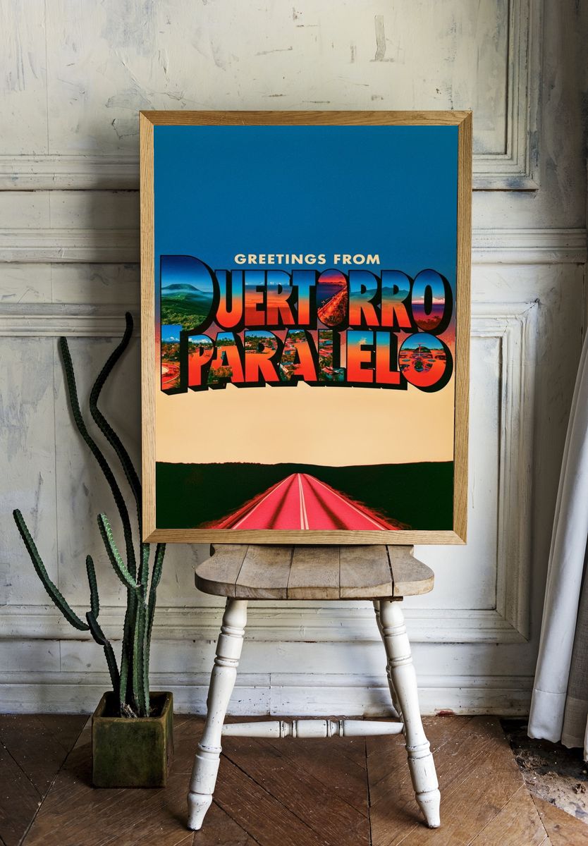 Puerto Páramo Travel Poster. room preview