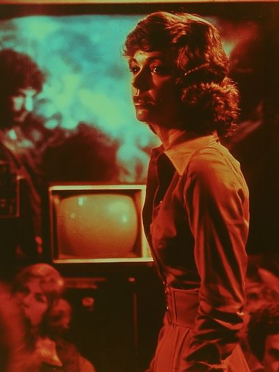 Retro TV Portrait Poster. poster