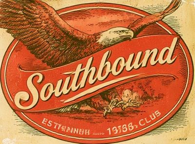Southbound Vintage Travel Poster.