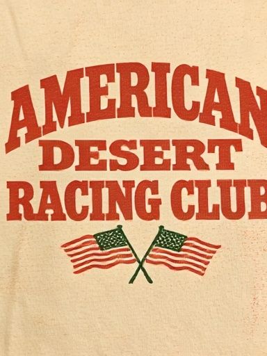American Desert Racing Club Vintage Poster. poster detail