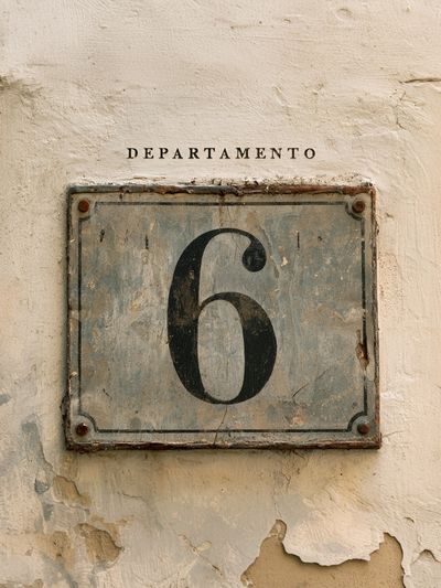 Departamento 6 Vintage Print.