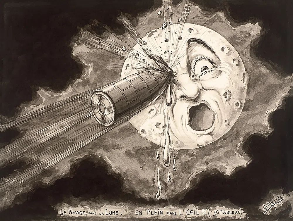 Le voyage dans la lune. poster detail