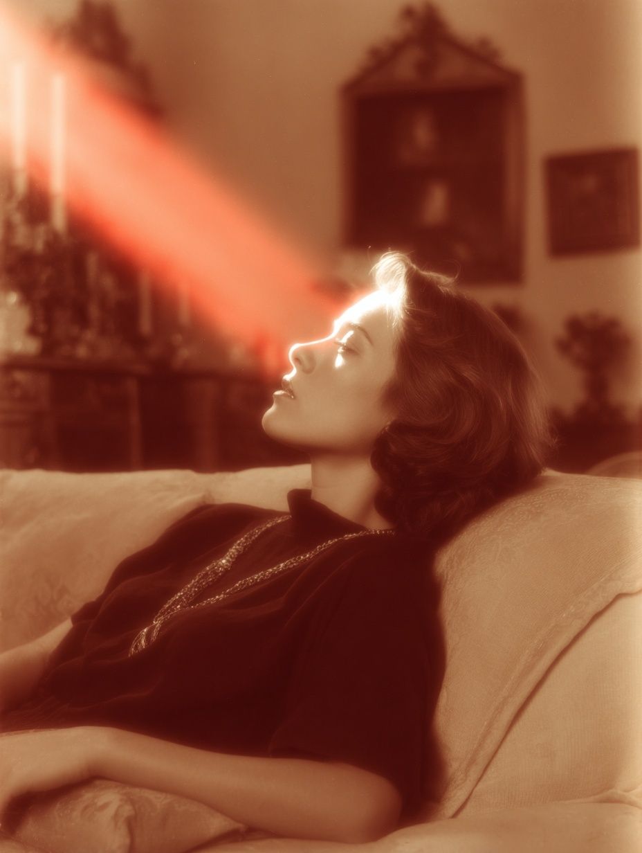 Radiant Woman — Vintage Print.