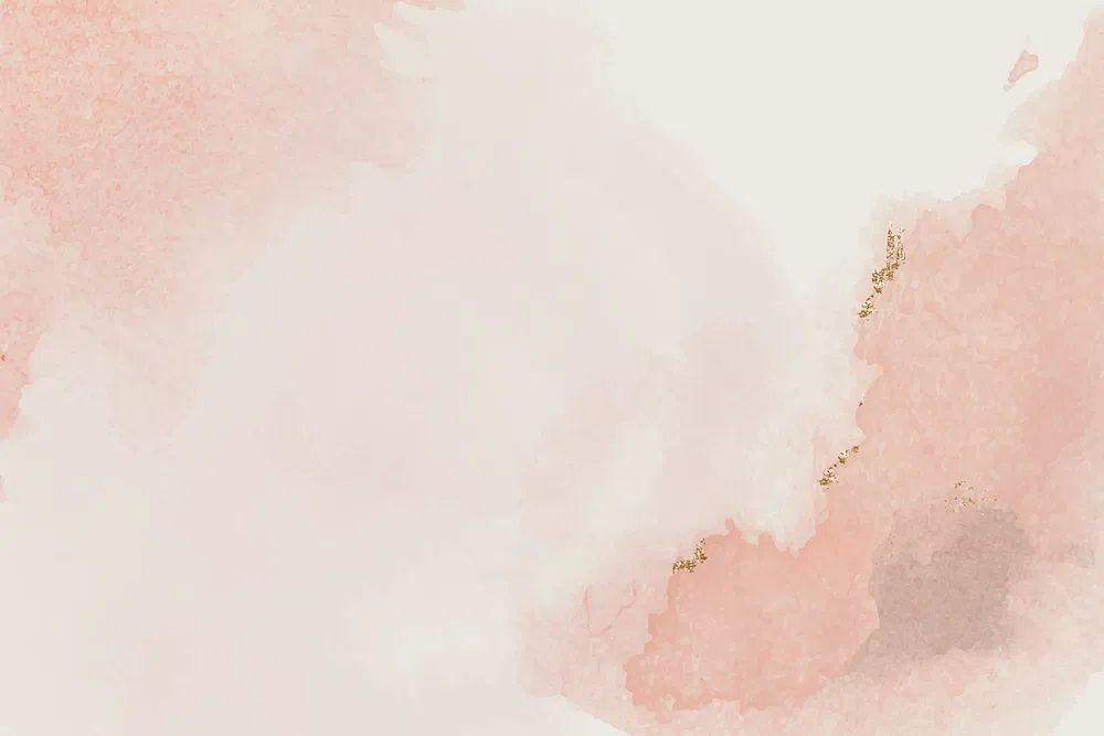 Blush Watercolor Abstract Poster.