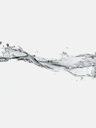 Water Splash Minimalist Print. poster