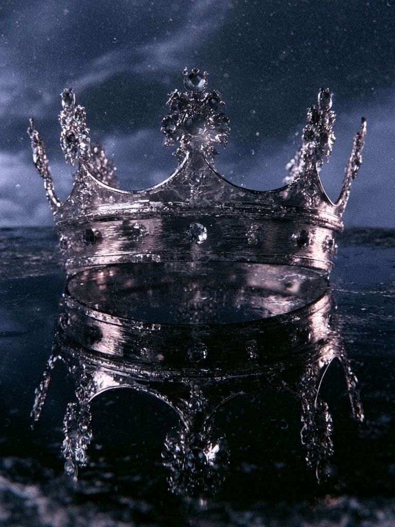 Water Crown Photography Poster. poster detail