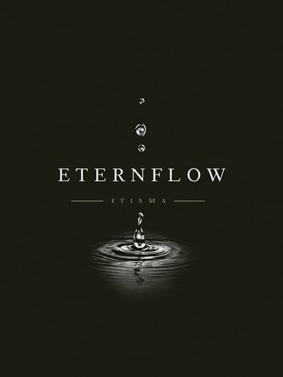 Water Drop Minimalist Typography Poster. poster