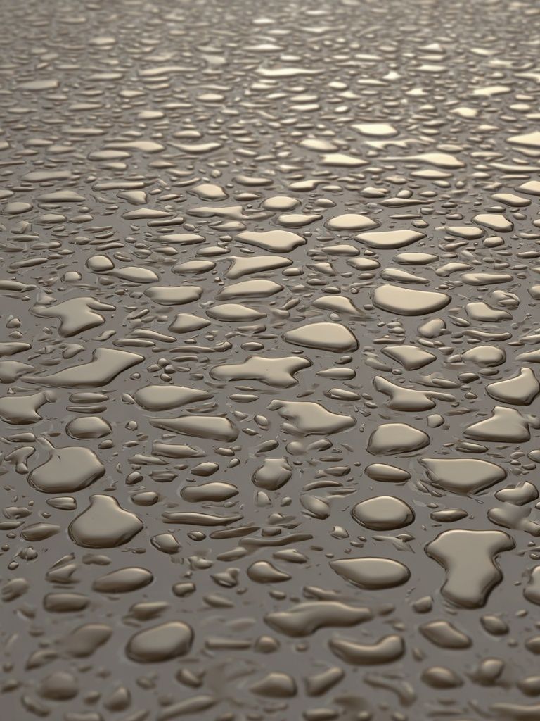Water Droplets on Surface — Photography Print. poster — photography art