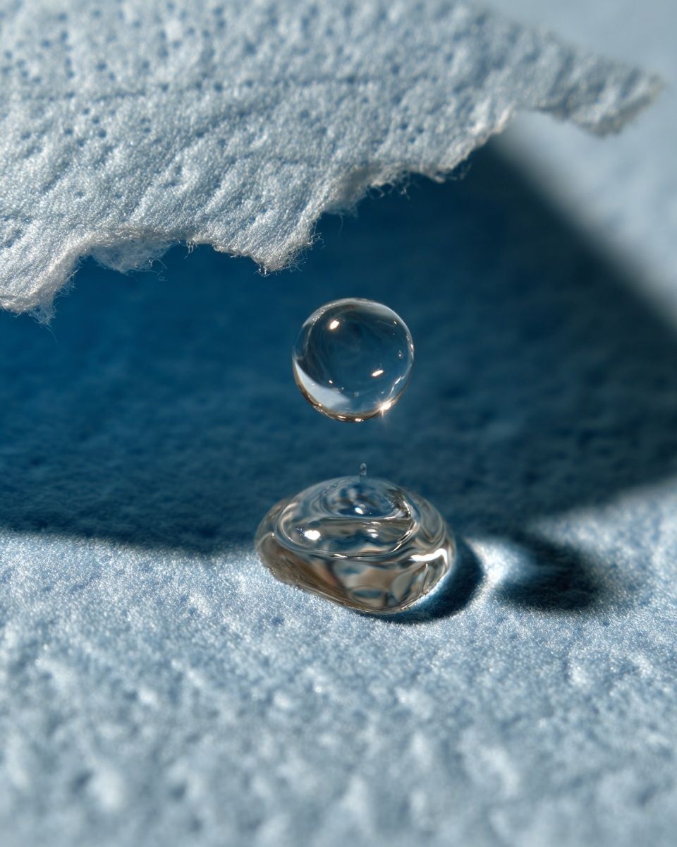 Water Droplet Macro Photography Poster. poster — photography art