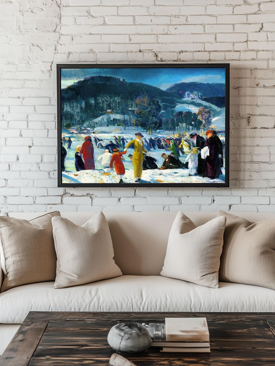 Winter Wonderland — Fine Art Print. room preview