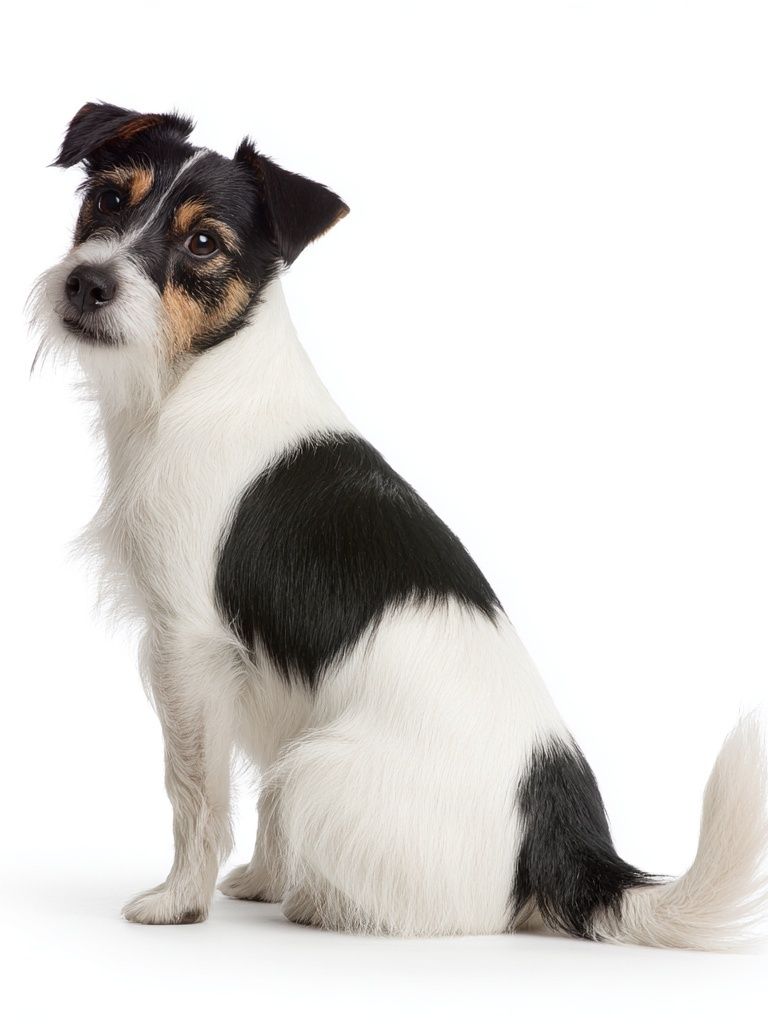Wire Fox Terrier Portrait Poster. poster detail