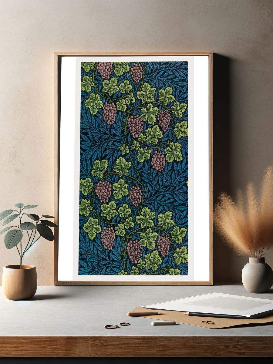 William Morris 's Vine (1873). — room view 2