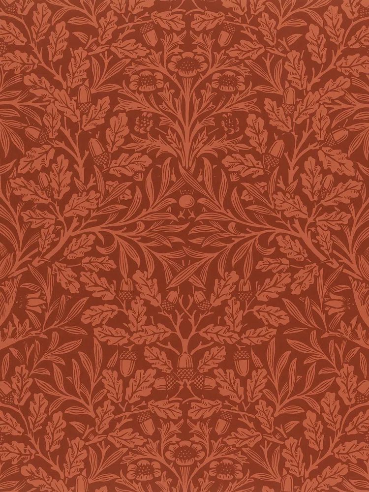 Acorns oak leaves design (1880).