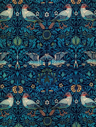William Morris 's (1834-1896) Birds. poster print