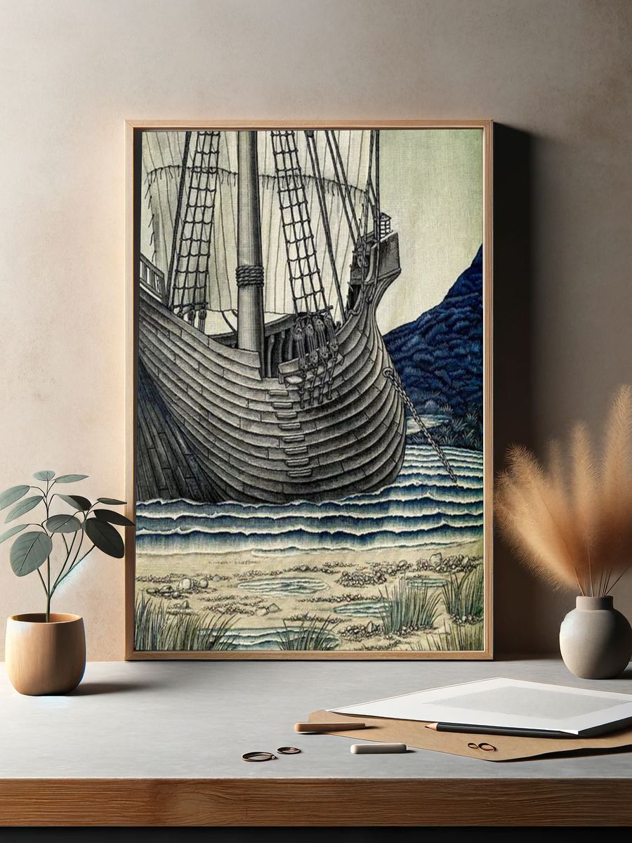 Quest Holy Grail Tapestries-Panel 5. — room view 2