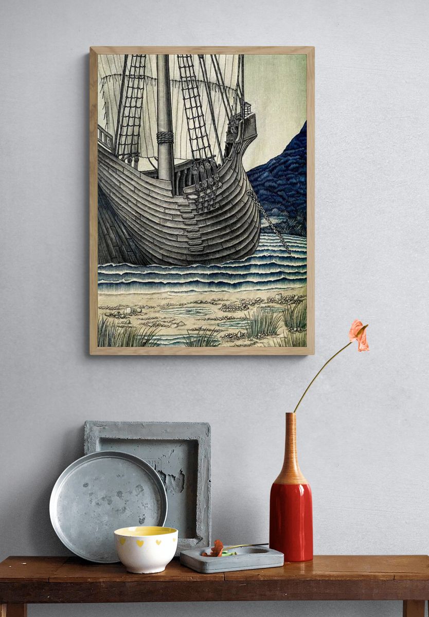 Quest Holy Grail Tapestries-Panel 5. — room view 3
