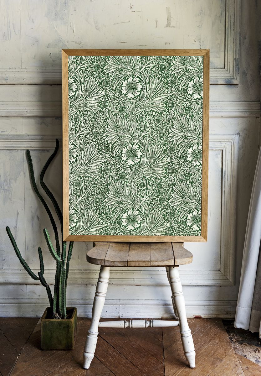 Marigold by William Morris (1875) — Art Print room preview