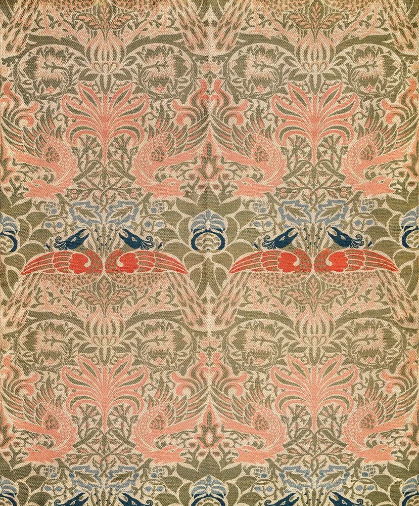 William Morris 's Peacock Dragon. poster — fine-art art