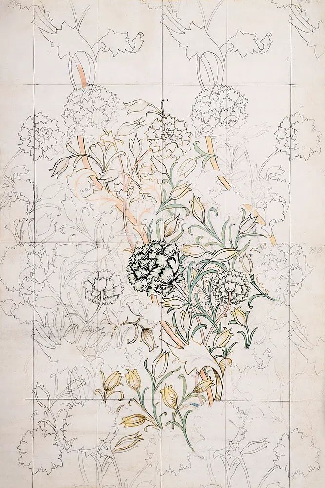 William Morris 's Wild Tulip. poster — fine-art art