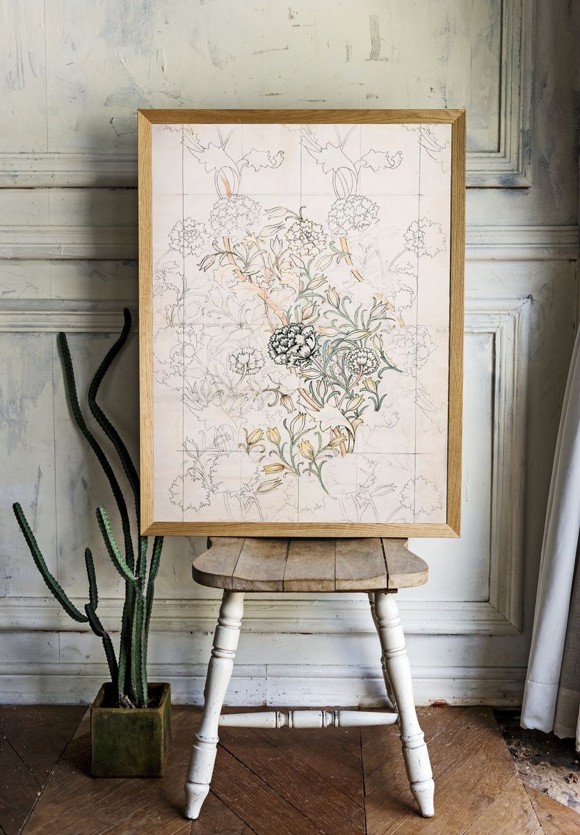 William Morris 's Wild Tulip. — room view 1
