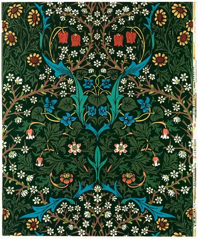 William Morris 's (1834-1896) Tulip.