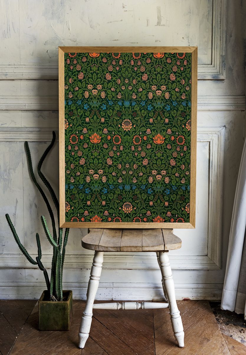William Morris 's (1834-1896) Violet. — room view 1