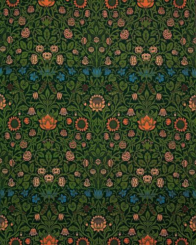 William Morris 's (1834-1896) Violet. poster