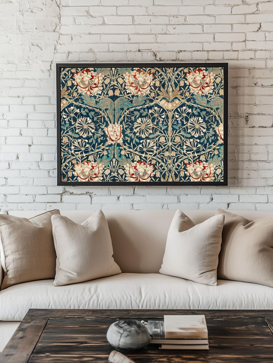 William Morris 's Honeysuckle (1876). room preview