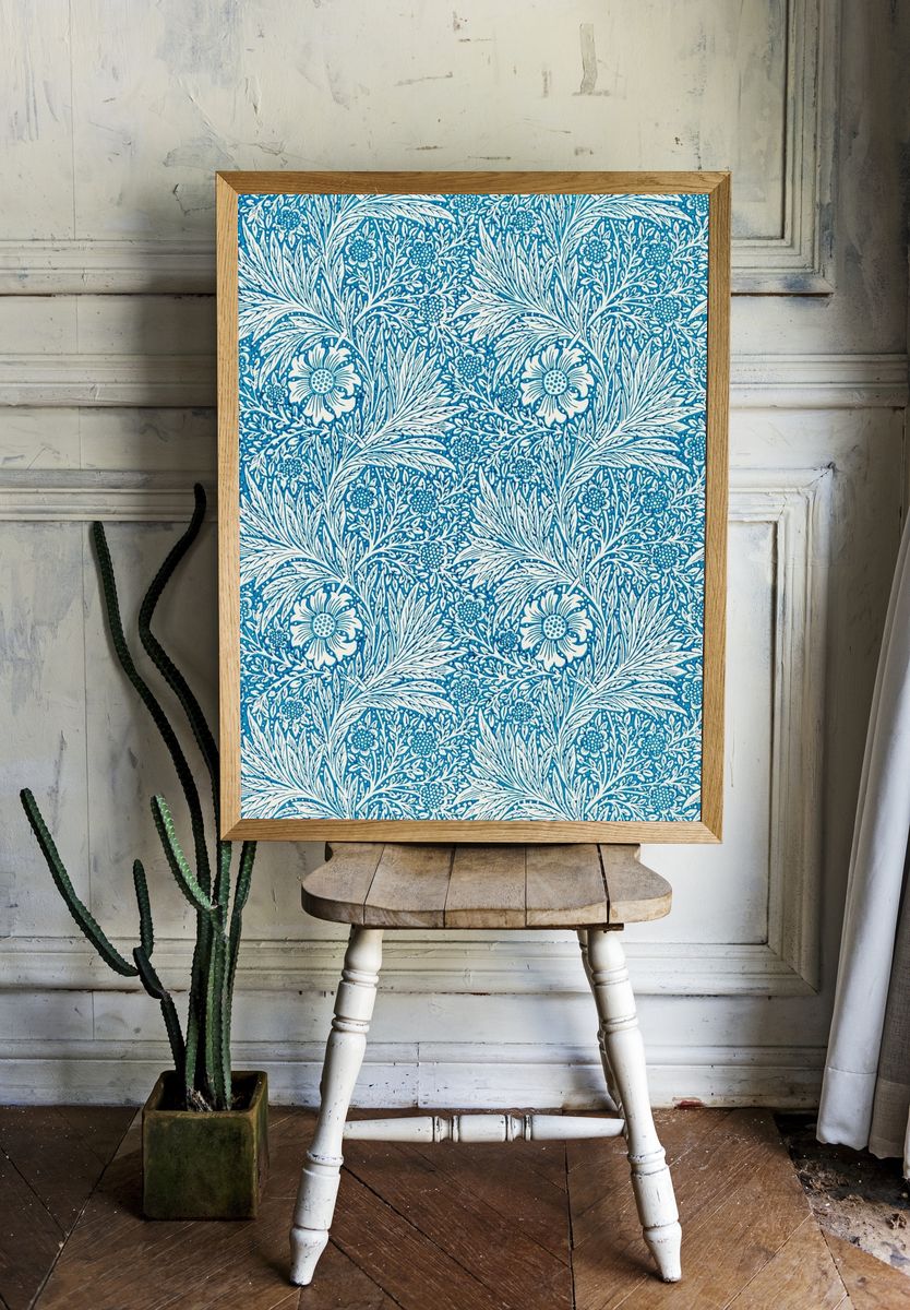 William Morris 's Marigold (1875). room preview
