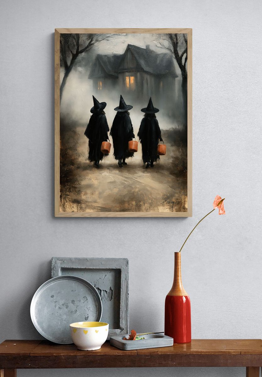 Witching Hour Walk Fine-Art Print. — room view 3