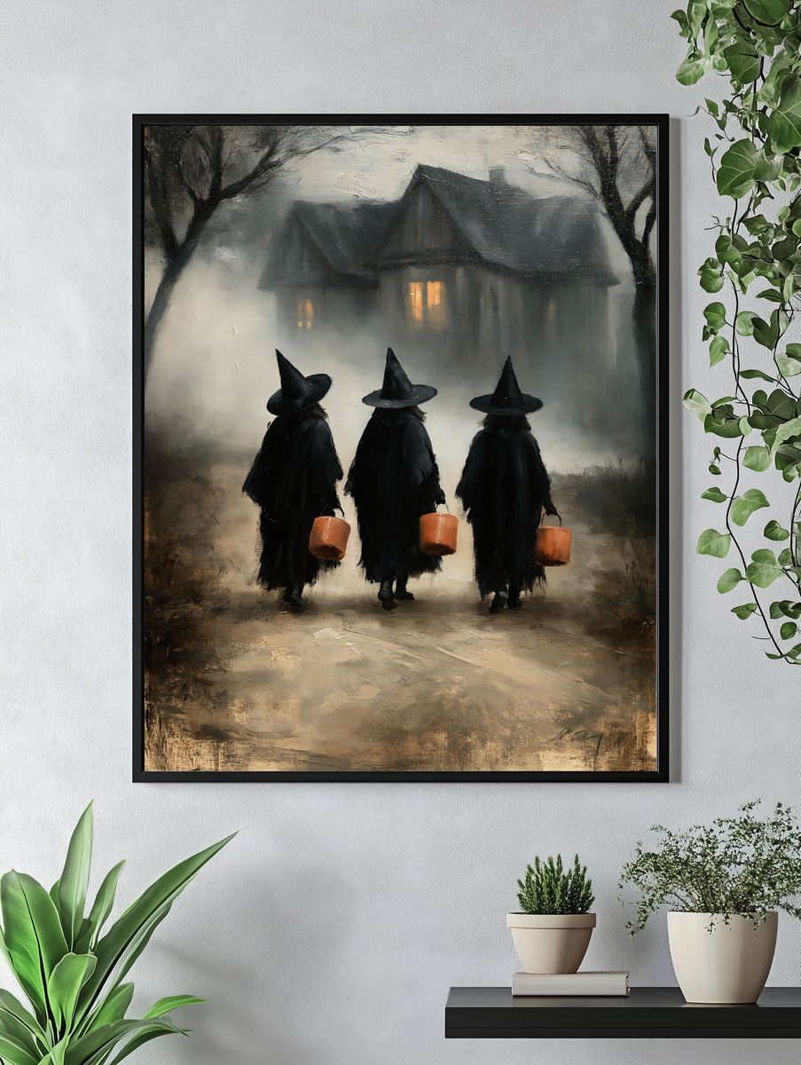 Witching Hour Walk Fine-Art Print. — room view 4
