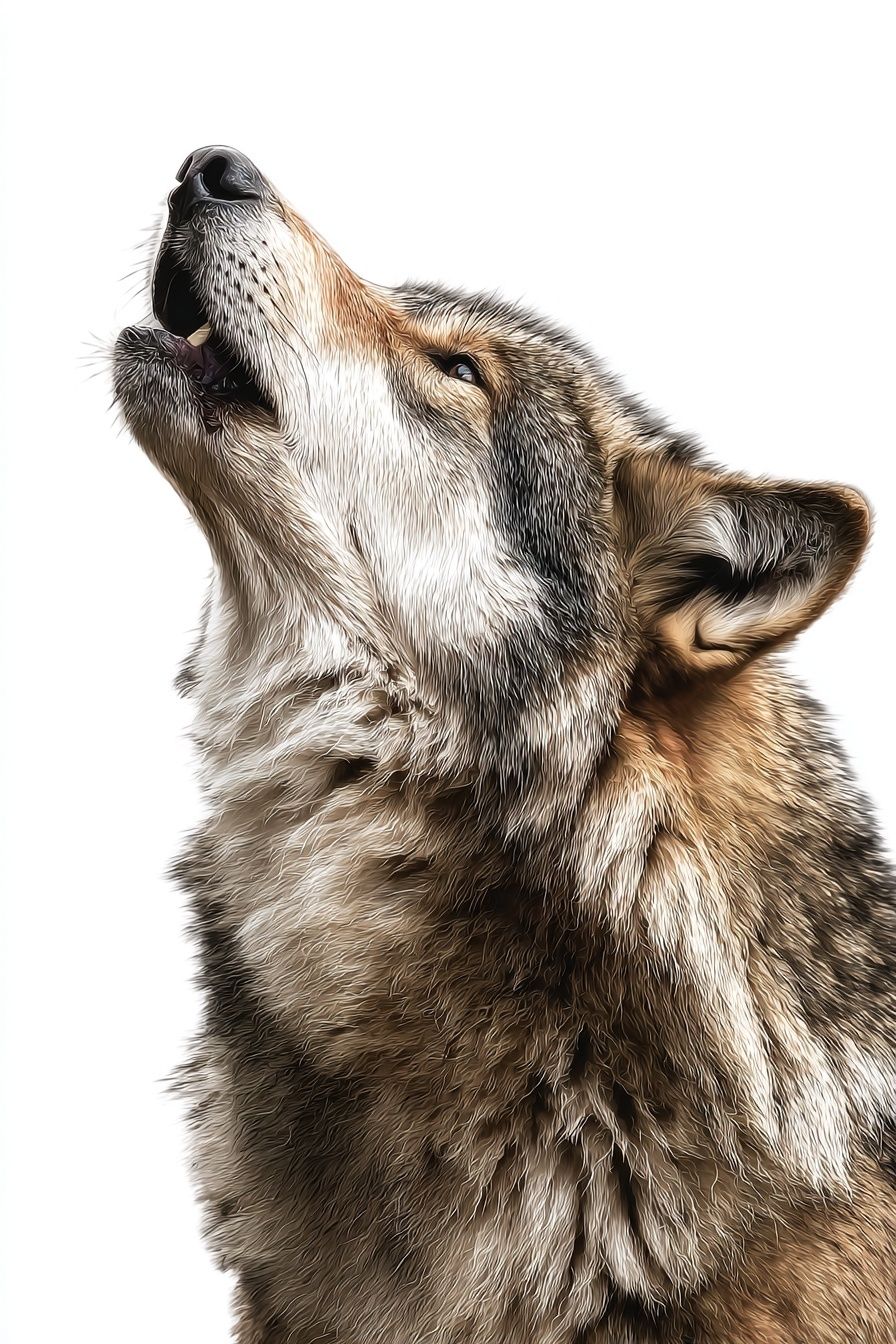 Howling Wolf — Animal Print.
