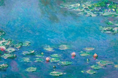 Water Lilies — Impressionism Print. poster