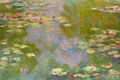 Water Lilies (1919) Claude Monet. poster