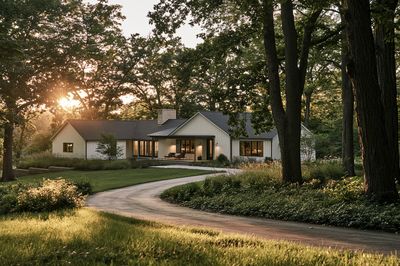 Woodland Cottage Photography Poster. poster