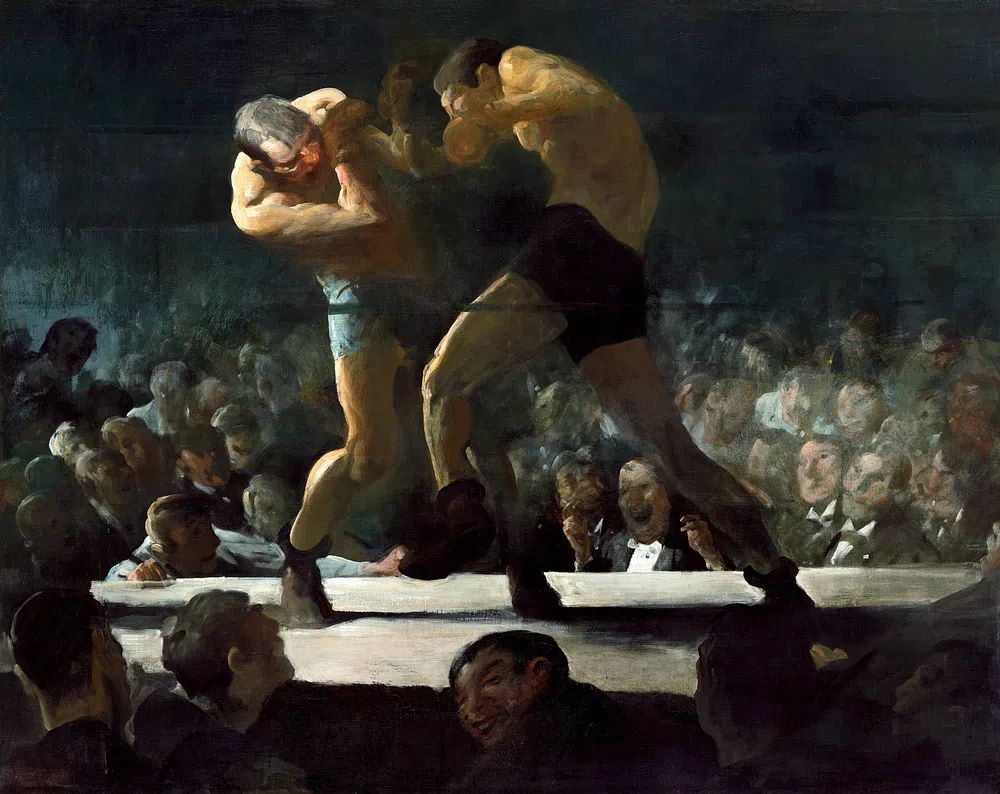 Club Night (1907) painting high. poster detail
