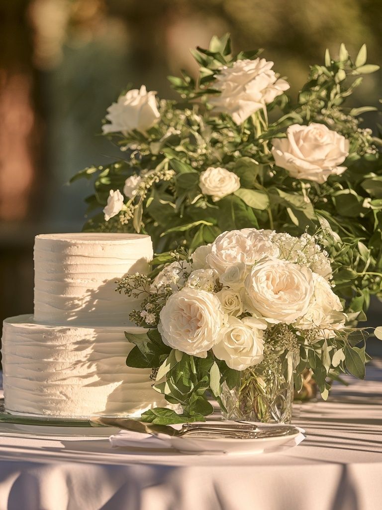 White Roses Wedding Photography Poster. poster — photography art