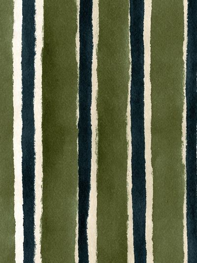 Watercolor Striped Pattern Poster. poster print