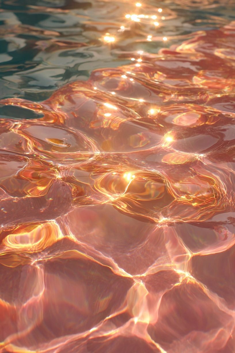 Sunlit Water Surface — Photography Print.